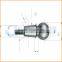  high quality top level cnc machining ball head screws
