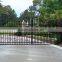 Customized Residential Fashion style main steel gate design,model of gate and iron fence