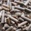 Wood, sunflower and peanut pellets