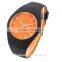 5ATM waterproof silicone unisex wristwatch 2017