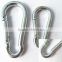 Galvanized iron DIN5299C carabiner spring safety snap hooks