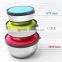 Stainless Steel Take away Round Lunch Box Bento Box food container