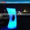 cheap plastic stools with color change by remote control