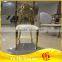 Hot sale Modern Stainless steel rose gold dining chair