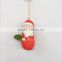 Made in china small santa claus christmas wall hanging decorations