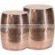 Set Of 3 Hammered Moroccan Metal Table