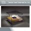 modern living room furniutre glass side table with wheels