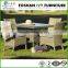 Cube outdoor rattan furniture wicker dining table and chairs