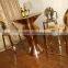 BT9001 Gold bar table and bar chair used