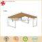 Modern Solid Wood L-shaped Executive Table Office Furniture Desk
