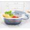 New Design Plastic Double Layer Fruit Vegetable Colander Strainer