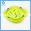 Factory Sale Plastic Slow Feed Dog Bowl Travel Dog Food Bowl