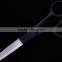 7.0inch downward curved black pet grooming scissors