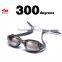 Watersport adult myopia eyewear with anti fog mirrored optical lens HuaYi Brand