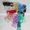 New Arrival Transparency Colors 10mm Cute Suspender Baby Plastic Pacifier Clip