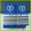 Custom country bus station driver unform epaulette shoulder boards