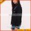 Customized casual women black fashion Copper jacket
