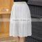 elestic band rayon casual short skirt pictures of a-line skirt