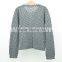 Print cardigan woolen kids knitted sweater designs for children