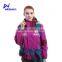 flashing brand windbreaker with hood safety warining jackets for climbing