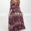 Latest Maternity Dresses With PinkBlush Fuchsia Floral Maternity Maxi Dress Fashion Women Wear WD80817-26