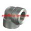 stainless ASTM A182 F316ti socket weld 90deg elbow
