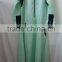 black check casual sunshine hemp muslim dress/ muslim islamic fashionable abaya kaftan dresses/fancy dl islamic muslim dress