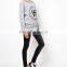 Women Long Sleeve Fashion Sweatshirt 2016 CAH0035