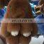 18 cm rabbit fur colors Genuine rabbit fur,Plush Material and Carabiner Keychain Type rex rabbit fur keychains