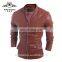 2016 Custom Jacket PU Leather Coat For Men