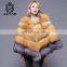 2017 European Style Fox Women's Cloak Coat Soft