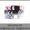 2016 new wild side plaid print retractable dog collar and leash