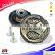 20mm Jeans Metal 3D Buttons, Brass Button And Rivet For Denim, Jackets
