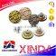 20mm Jeans Metal Shank Buttons, Brass Button And Rivet For Denim, Jackets