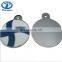 custom colored Finland flag dog tag