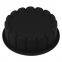 Free Sample Food Grade Heat resistant Nontoxic Silicone Mousse Cake Friandises Pudding Baking Mold Tool Round Shape