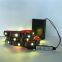 Battery powered 5050 RGB LED Strip Light RGB 1M , IP20 / IP65 with mini 3keys RGB controller / 17Keys RGB remote control