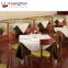 U shape restaurant furniture dining booth seating (HD649)