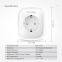 WIFI Smart Socket EU Plug 220V 16A Work with Amazon Alexa Google Assistant-EU plug