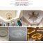 gypsum cornice (plaster mouldings)