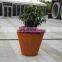 Corten Steel Planters Garden Flower Pot