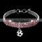 Luxury rhinestone noble rhinestone diamond pet collar dog cat necklace