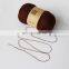 High quality polyester and acrylic 48NM/2 covering yarn blended yarn core spun yarn