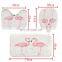 i@home fashion white flamingo printed shower curtain bathroom waterproof modern sets