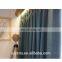 100% polyester jacquard lace window home curtain