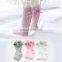 Infant baby Kids knit Socks solid design Stocking Girl Cotton Knee high Socks