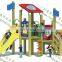 Enjoyable Outdoor Wooden Playground for Children