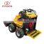 mini skid steer snow cleaning machine snow blower