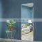 Fashionable Frameless Silver Mirror For Bathroom Bevel Edge Changeroom Decoration