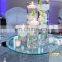 12 Pack 12 inches Round Glass Mirror for Wedding Table Centerpiece Decoration